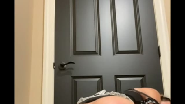 Teen Karamitch solo play with dildo